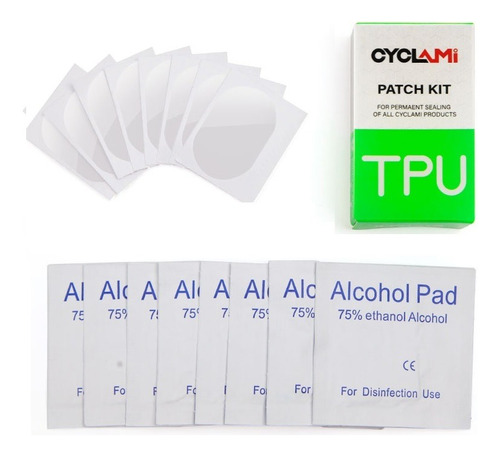 Caja De Parches Para Neumaticos Cyclami Tubolito X8 Unidades