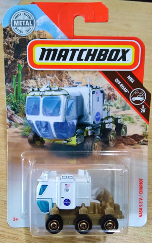 Matchbox Nasa S.e.v. Chariot Explorador Marte Nuevo 2018