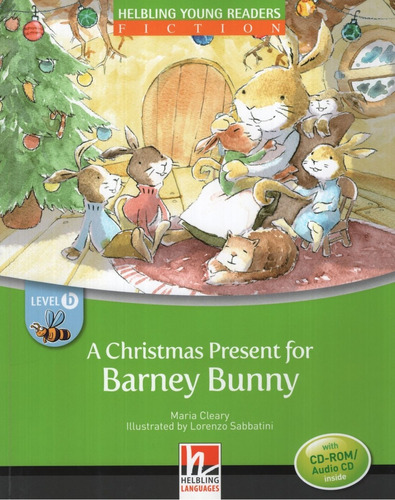 A Christmas Present For Barney Bunny + Cd-rom - Helbling Rea