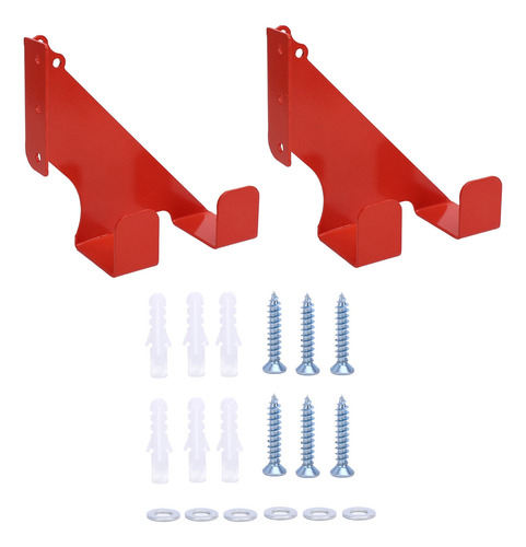 Conjunto De 2 Suportes De Motosserra Para Montagem Na Parede