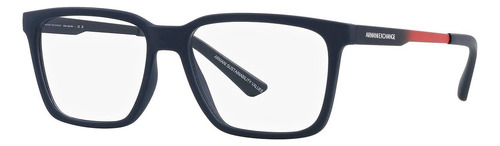 Lentes Oftálmicos Armani Exchange Ax3103 8181 Azul Mate Azul Mate