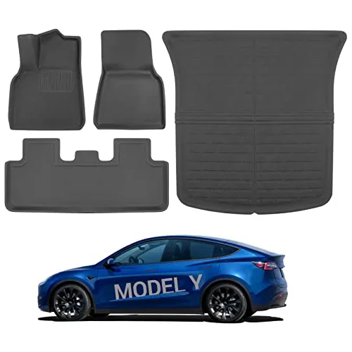 comprar Alfombrillas Motrobe Para Tesla Model Y, Bolsas De Carga 3d