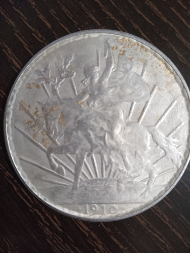 Un Peso Mexicano De 1910 El Caballo De La Libertad