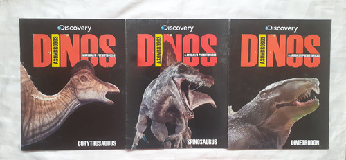 Dinos Asombrosos Dinosaurios Discovery Ilustrados Oferta