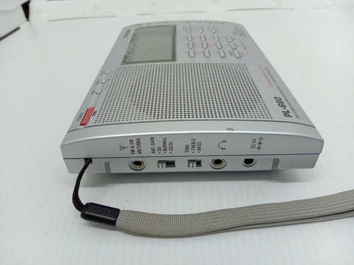 Imagem 8 de 9 de Rádio Tecsun Pl-660 Caixa Capa Antena Fonte Banda Aérea Comp