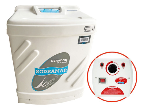 Sauna 6kw P/ 6m² Universal + Comando Analógico Sodramar