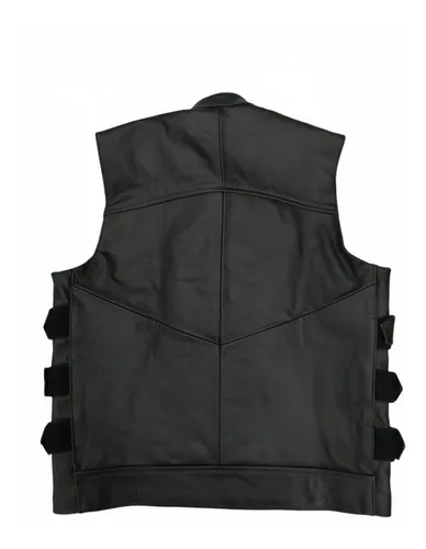Chalecos de cuero para motociclistas new arrivals