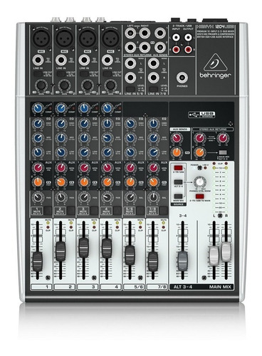 Consola Mezcladora Behringer Xenyx 1204usb 12 Canales