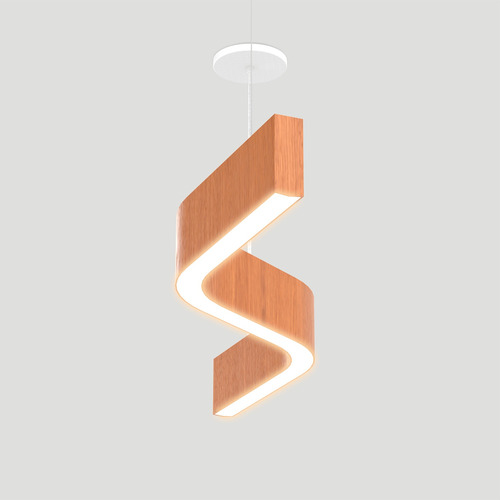 Lustre Madeira Grande Comprido Linear Z Slin 90cm - Snk 03