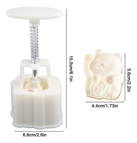 Lucky For Cat Shape Pastry Mooncakes Molds Mooncake Mold