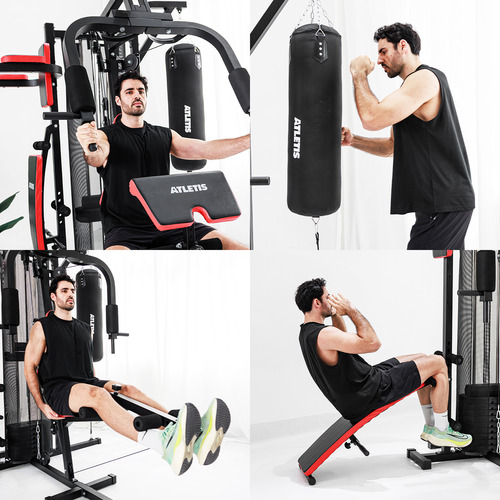 Home Gym Xtreme Force 400 - Todo En Uno 72kg