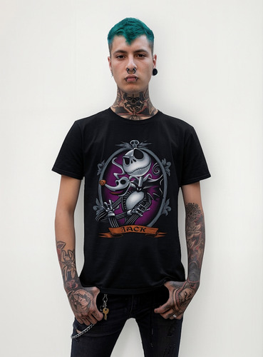 Playera Halloween, El Extraño Mundo De Jack. Skellington