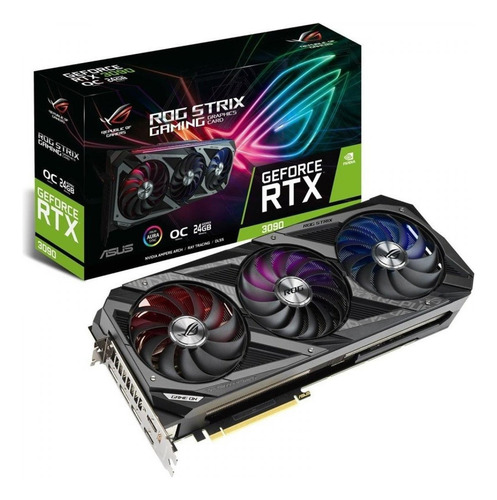 Nvidia Asus Rog Strix Geforce Rtx 30 Series Rtx 3090 24gb (Usado)