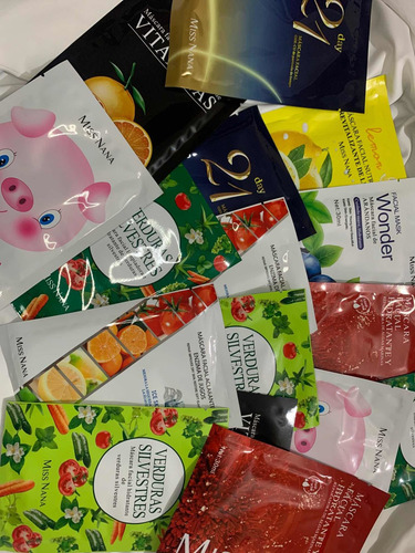 Mascarillas Tela Coreanas Kit Surtido Con 12 Piezas