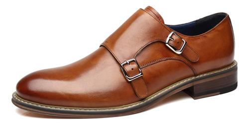 La Milano Hombres Cuero Doble Monk Strap O B07jkx6dqf_200324