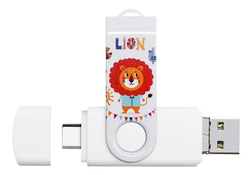 Pendrive 3 En 1 Usb Vatapo De 128gb Con Otg Alta Velocidad