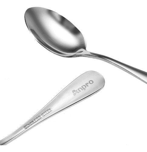 Cuchara Acero Inoxidable Con Punta,cuchara De Postre Cuchara