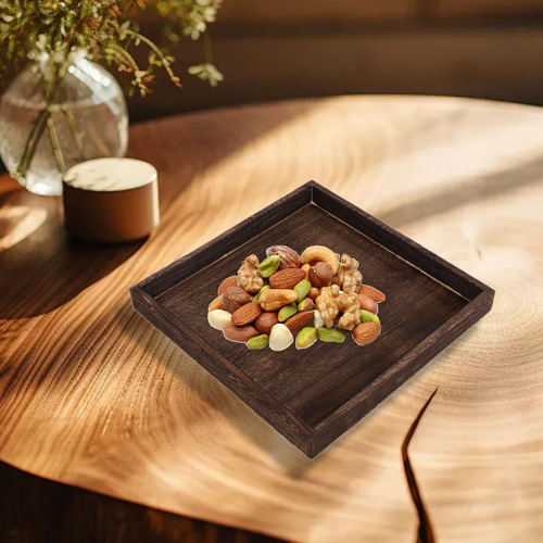 Bandeja De Madera Para Servir, Bandeja Para Mesa De Café,