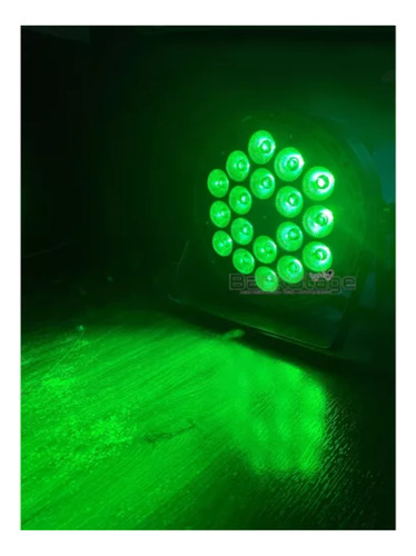 20 Canhao Refletor Par Led 18 Leds Rgbw 12w Quad Dmx 4in1
