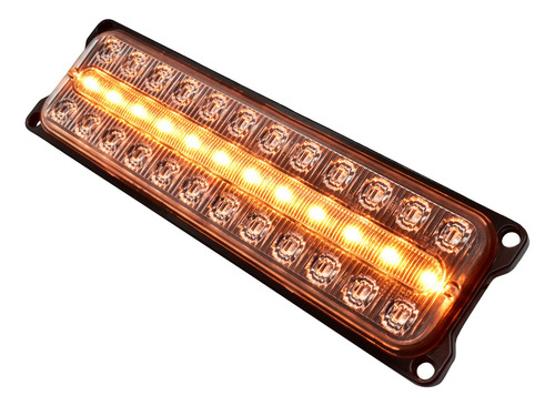 Estrobo De 36 Leds Con 3 Funciones Color Rojo / Ambar