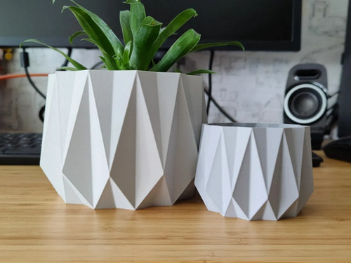 Matero Geometrico Impreso En 3d Decoración Del Hogar 5