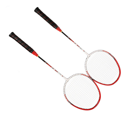 Raqueta Deportiva De Bádminton, 2 Unidades, Mango Cómodo Y P