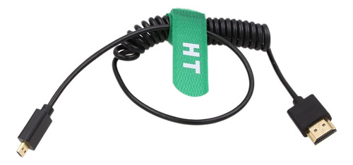 Cable En Espiral Micro Hdmi 2.1 De 4k, 60 Hz, 8 K, Para Sony