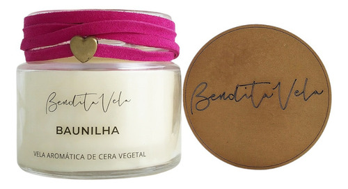 Vela Vegetal Aroma Baunilha 140 G R - Bendita Vela - Full
