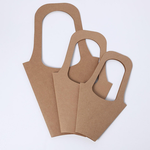 20 Pçs Sacos De Presente De Papel Kraft Decorações L