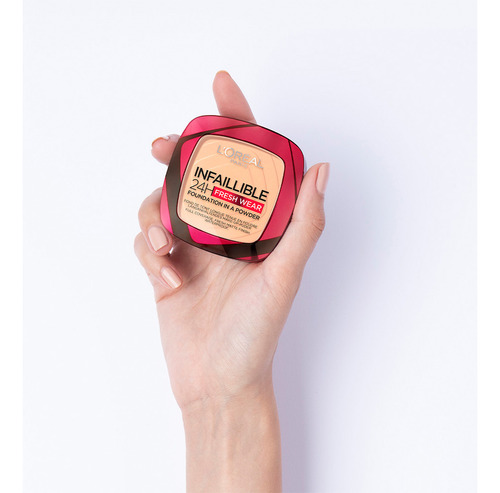 Maquillaje En Polvo Loreal Paris Infallible 140 Golden Beige 140 Golden Beige