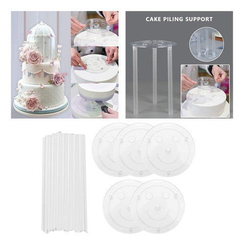 Qd1 Tacos De Plástico Kit De Gradas Diamete 4.72 Pulgadas