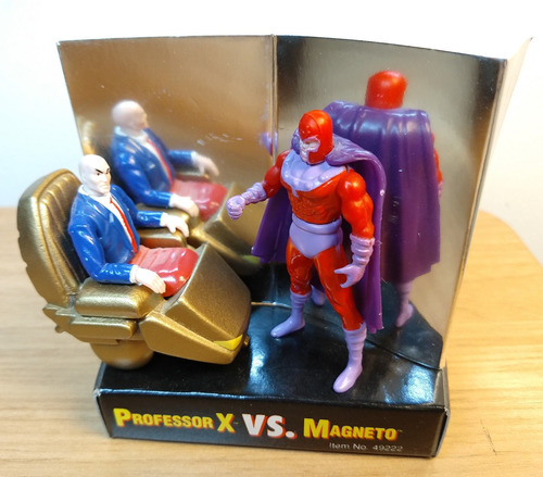 Professor X Vs Magneto 1994 X-men Marvel Die Cast