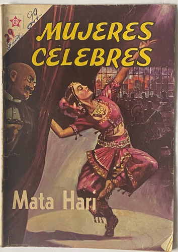 Mujeres Célebres, Nº 29 Mata Hari, Novaro 1963 A1b5