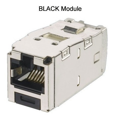 Panduit Cjs6x88tgy 10gig Cat6a Shielded Mini-com Jack