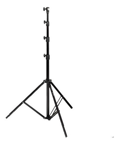 Imagen 2 de 8 de Trípode Columna Pie Soporte P/ Flash Iluminador 2,47m Visico