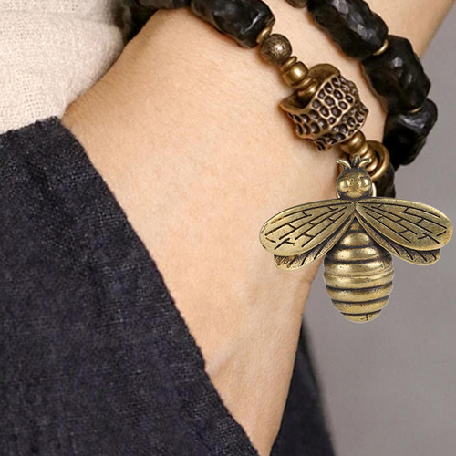 Vintage Colgante Pulsera Encanto Significativo Escultura