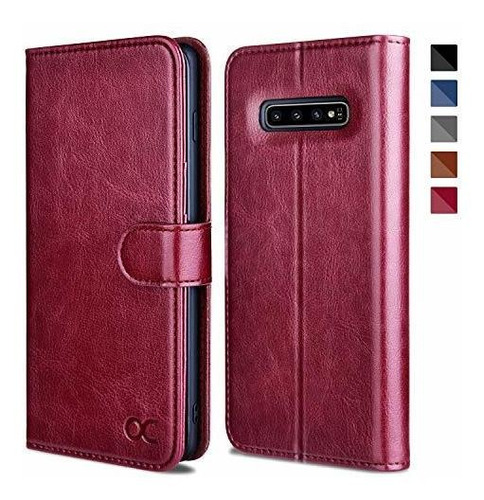 Ocase - Funda Para Samsung Galaxy S10 [ranura Para Tarjeta] 