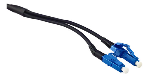 Cabo De Fibra Óptica Externa Lc/upc Sm 50mts Duplex