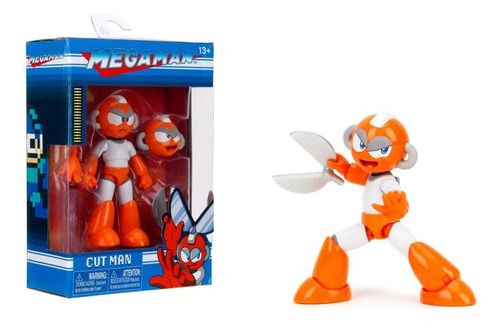 Jada Toys Mega Man Action Figure Cut Man Original