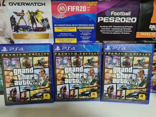 Grand Theft Auto V: Edição Premium PS4 - Código Digital