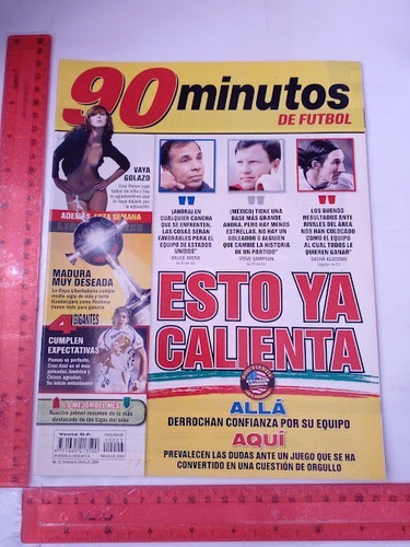 Revista 90 Min De Futbol No 23 Enero De 2009