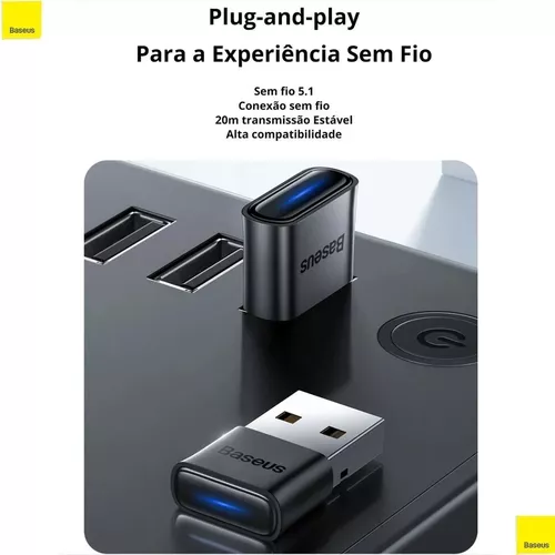 Adaptador Bluetooth 5.1 para PC BASEUS