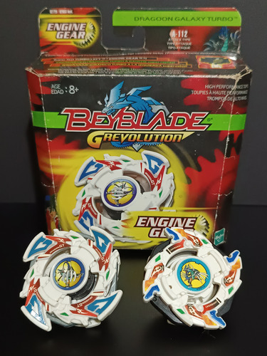 Beyblade Dragoon Gt Hasbro Y Dragoon V2 Takara Blanco (Usado)