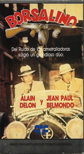 Borsalino Vhs Alain Delon Jean-paul Belmondo 1970