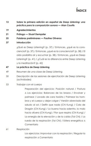 Imagen 2 de 4 de Libro Deep Listening Pauline Oliveros Dobra Robota