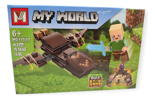 Bloques Para Armar Minecraf My World Setx8 351 Minecraft