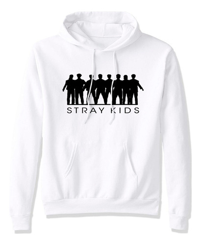 Sudadera Con Gorro K Pop Stray Kids Siluetas Boy Band Jyp