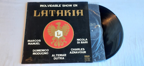 Inolvidable Show En Latakia Varios Marcos Manuel Vinilo Nm+