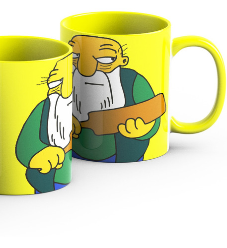 Los Simpsons Gaspar Si Tocas Mi Taza Hay Tabla