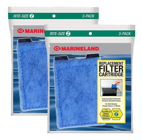 Marineland Rite-size Cartridge Refills (6-pack)